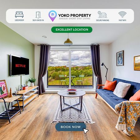 Penthouse Apartment - City Centre - Secure Parking, Balcony, Self-Check-In, Fast Wifi And Smart Tv With Netflix By Yoko Property Μίλτον Κέινς Εξωτερικό φωτογραφία